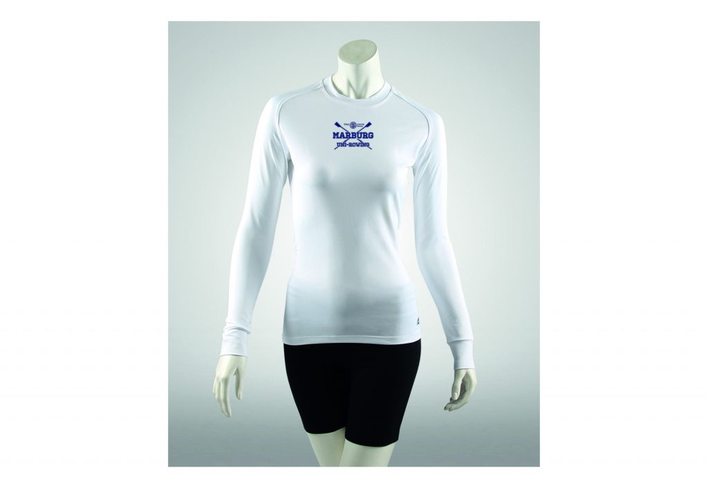Funktionsshirt Frauen lang weiß